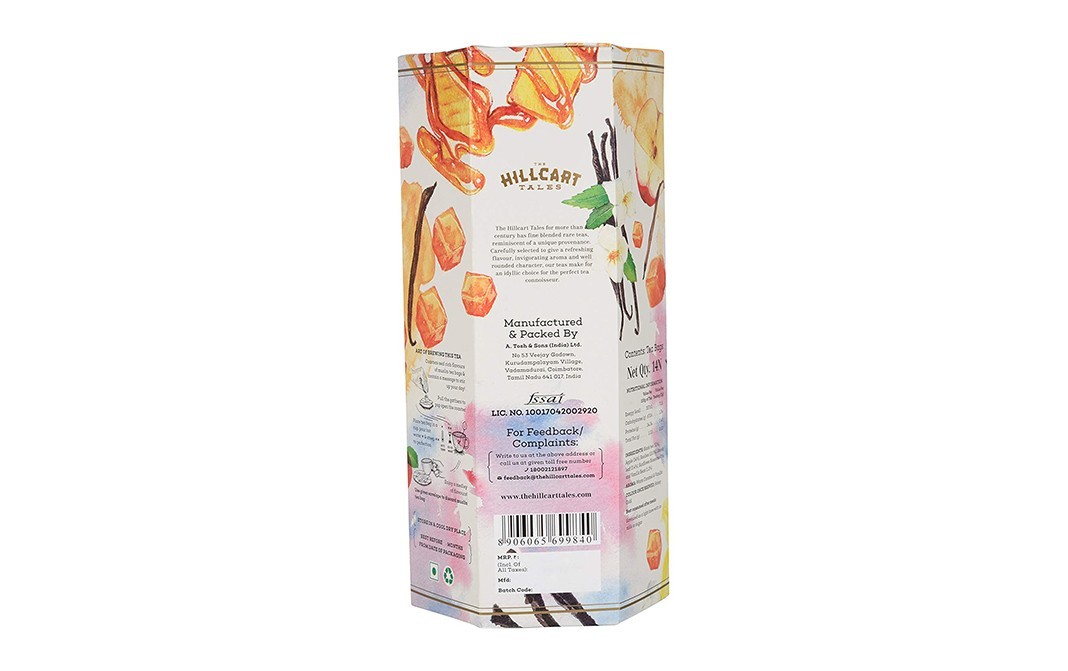The Hillcart Tales Caramel Dream Dessert Infusion   Box  14 pcs